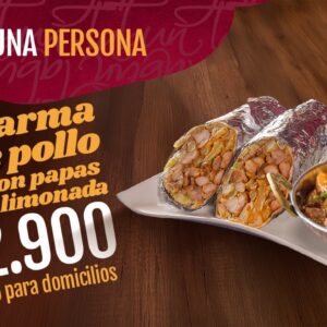 Promo Shawarma Para 1 Persona