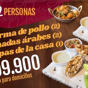 Promo Shawarmas para 2 personas