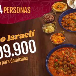 Mixto Israli Grande 4 Personas - Cena Shabat