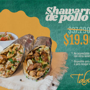 Shawarma de pollo